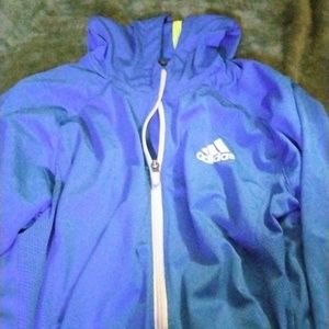 Medium, Blue, Adidas hoodie